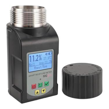Imagem de Medidor de Umidade de Grãos Digitais, Leitura Portátil Compacta Em Tempo Real Com Tela LCD, Desligamento Automático e Suporte a Múltiplas Idiomas, Medição de 25 Grãos