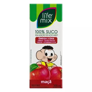 Imagem de Suco de Maçã Turma da Mônica Life Mix 200ml