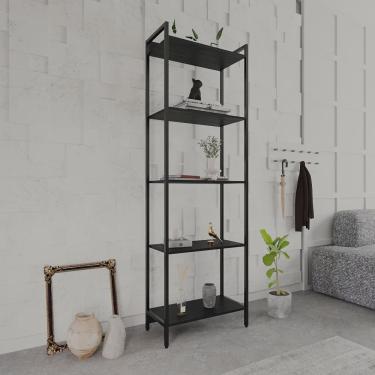 Imagem de Estante para Livros Industrial Aço Multiuso 5 Prateleiras 187cmx60cm Active Yescasa