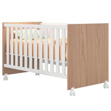 Imagem de Berço Americano Doce Sonho 100 Branco Carvalho Qmovi