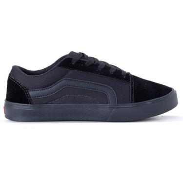 Imagem de Tenis De Skate Masculino e Feminino Academia Caminhada Dia Dia Retro Skool (PRETO PRETO, BR, Adulto, Numérico, 41)