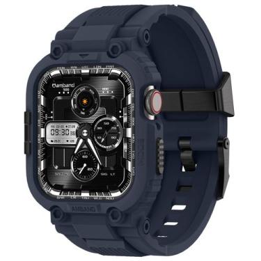Imagem de Pulseira AmBand para Apple Watch 45mm - Azul Marinho