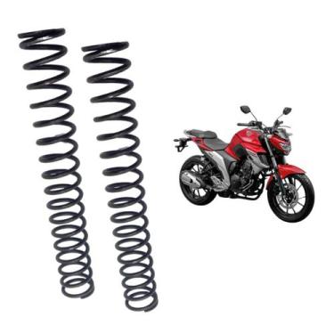 Imagem de Par Mola Garfo Bengala Fz25 Fazer 2018 A 2023 Fz15 2023 2024 - TRILHA