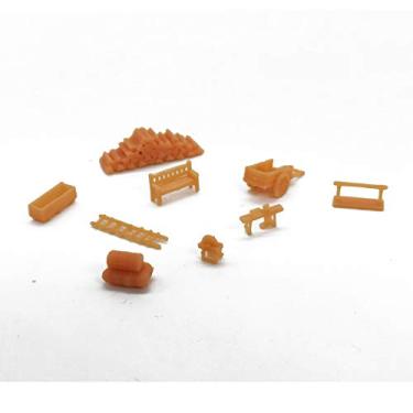 Imagem de Outland Models Railroad Scenery Country Farm Tool Accessory Set Z Scale 1:220