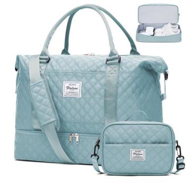 Imagem de Bolsa Weekender SYCNB Travel, mochila de viagem feminina com compartim