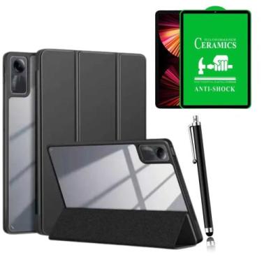 Imagem de Capa Smart Para Redmi Pad Se 11 + Pelicula Ceramica + Caneta - generic