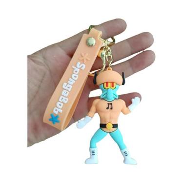 Imagem de Chaveiro Bob Esponja - Boneca Muscular Engraçada - Figura de Anime Col
