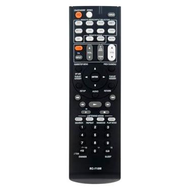 Imagem de Controle remoto de substituição RC-710M compatível com receptor Onkyo HT-S7100 TX-SR606 TX-SR606B TX-SR606S Receptor AV Home Theater
