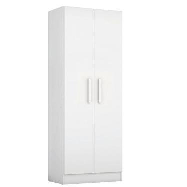 Imagem de Guarda Roupas Multiuso Solteiro Organizador 4 Prateleiras Belém Notável Branco