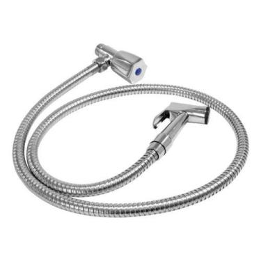 Imagem de Ducha Higienica Completa Guepar 1,20m Metal Cromada