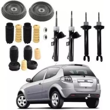 Imagem de 4 Amortecedor+ 4 Kit Suspensão Ford Ka - Millenium