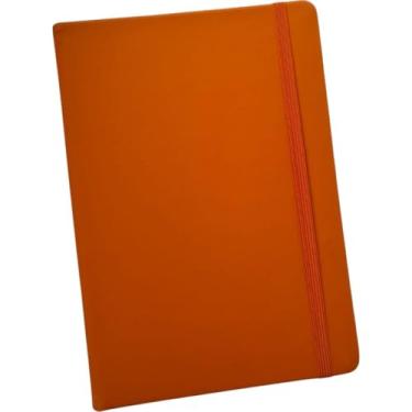 Imagem de Caderno de Estilo 14x20 com Ou sem Fio/Linha Pontilhada(SEM PAUTA,LARANJA)