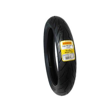 Imagem de Pirelli Pneu dianteiro para motocicleta Diablo Rosso III 110/70 ZR17 com chaveiro 110/70-17 (individual)