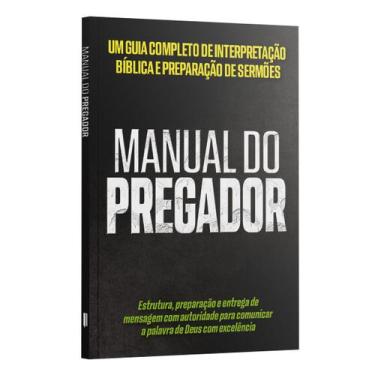 Imagem de Livro - Manual do pregador