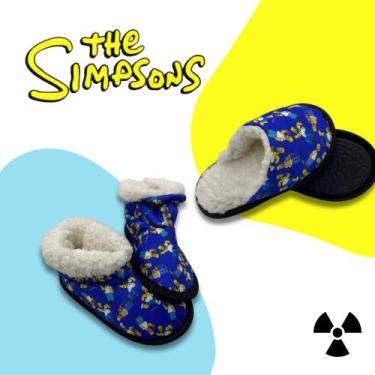 Imagem de Pantufa Botinha e Chinelo Forrada Em Lã Inverno Com Solado Antiderrapa
