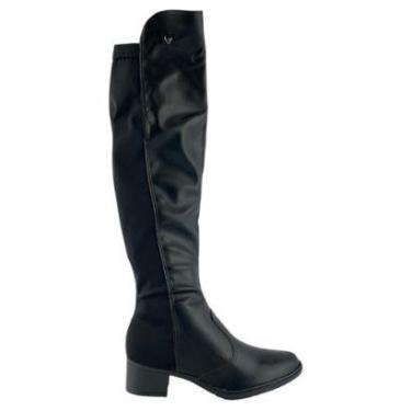 Imagem de Bota Mississipi Feminina Cano Longo Preta ME123-Feminino