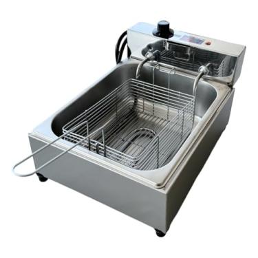 Imagem de Fritadeira Elétrica Cuba 5l Inox Industrial - Compacta