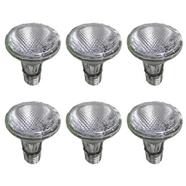 Imagem de BesYouSel Lâmpada Halógena Par20 De 75 W, Feixe Luz Longa Duração, Equivalente A 100 Refletor Para Exaustor Forno, Pendente Casa, 2700 K, Branco Quente, Ac110 V, Pacote Com 6