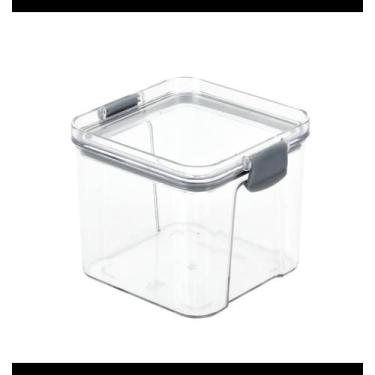 Imagem de Pote Hermético 700 ml Acrílico Para Armazenamento De Alimentos Empilhá