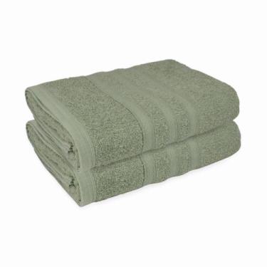 Imagem de Kit com 2 Toalhas de Banho Macia e Felpuda Valência  Material 100Algod