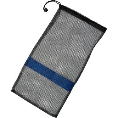 Imagem de Scuba Choice Bolsa com cordão de malha para mergulho com snorkeling, 63,5 cm x 33 cm, preta – leve, durável, armazenamento de secagem rápida para máscara, snorkel, nadadeiras e equipamentos de praia –