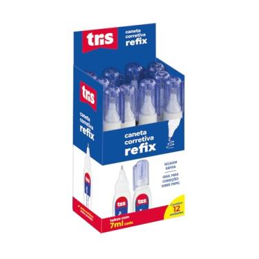 Imagem de Caneta Corretiva Tris Refix 7Ml Metal-Dp.C/12-37623