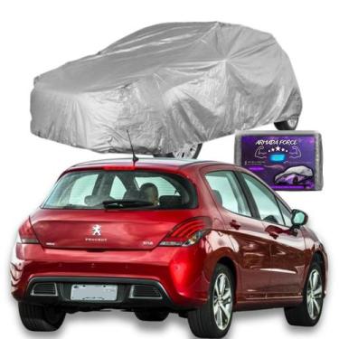 Imagem de Capa Para Cobrir Carro Peugeot 308 Hatch Impermeável e Com Forro Centr