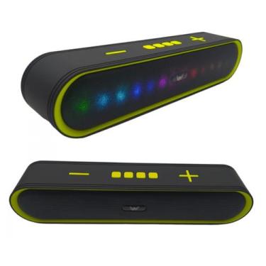 Imagem de Caixa Som Soundbar Bluetooth 5w Led Rgb Al-8911 - Altomex, Verde