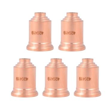 Imagem de KEMAO 5 pçs 420419 pontas de bocal de goivagem de plasma adequado para PMX 45XP Tocha de corte plasma consumível