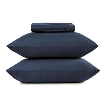 Imagem de Conjunto de Cama Altenburg Malha 3 Peças Casal Azul