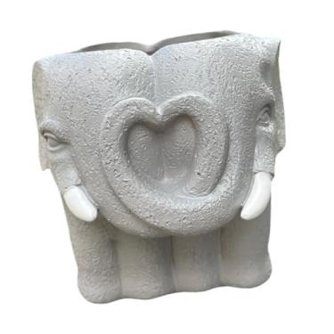 Imagem de Generic Mini Vaso de Flores Decorativo de Resina para Plantas, Suporte para Pátio, Sacada E Peitoril Da Janela