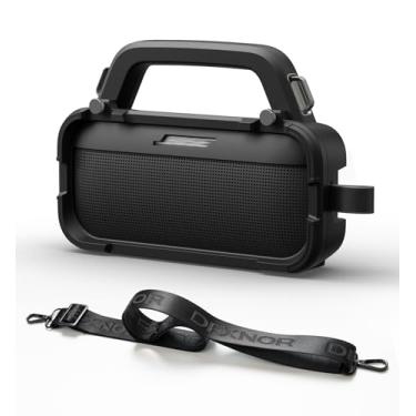 Imagem de Dexnor Capa robusta para alto-falante portátil Bose SoundLink Flex 2ª geração/SoundLink Flex, Bluetooth, estável, à prova de choque, bolsa protetora de transporte com alça e alça de ombro