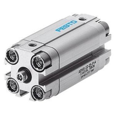 Imagem de FESTO ADVU-20-5-P-A 156514 ADVU-20-5-P-A-S6 156032 ADVU-20-60-A-P-A 156042 ADVU-20-60-P-A 156002 ADVU-20-65-A-P-A 1560442 2 cilindros compactos (ADVU-20-5-P-A-S6)