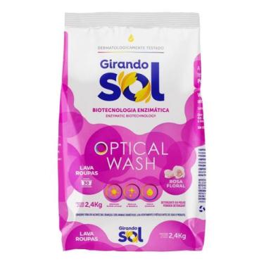Imagem de Lava-Roupas Po Rosa Floral Girando Sol Optical Wash 2,4kg