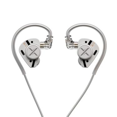 Imagem de Fanmusic ooopusX Op.24 2DD+4BA Hybird Fones de ouvido intra-auriculares HiFi com fio monitores fones de ouvido com um mostrador (3,5 mm sem microfone)