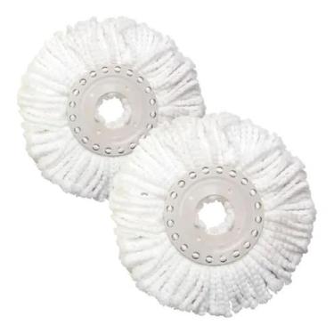 Imagem de Kit 02 Refil De Microfibra Perfect Mop Pro 360 Original - MOR