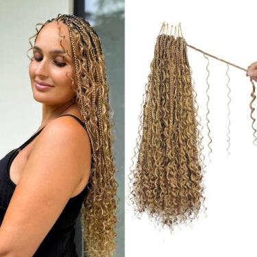 Imagem de Crochet Braids knovotch Boho Box Braids 18 polegadas 27 para mulheres