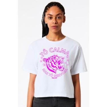 Imagem de Camiseta Tô Calma, mas Tô nervosa Nerd Chic-Unissex