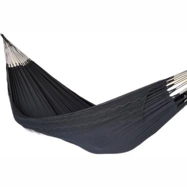 Imagem de Rede De Dormir Descanso Casal Gigante(PRETA)