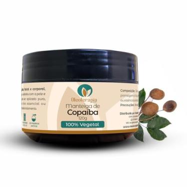 Imagem de Manteiga de Copaiba 100% vegetal - uso capilar e corporal (120g)
