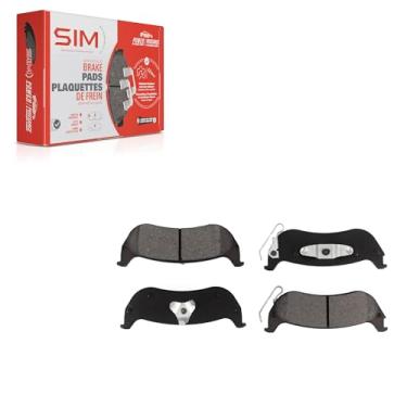 Imagem de Pastilhas de freio a disco traseiro SIM-998 para Chrysler Pacifica 2004-2008
