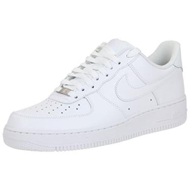 Imagem de Nike Tênis feminino Air Force 1 Aerógrafo baixo rosa dégradé DD9683-100, Branco/Branco, 14