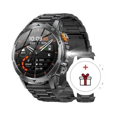 Imagem de Relógio Inteligente Bluetooth Masculino Grande Com Bateria De 1000mAh 