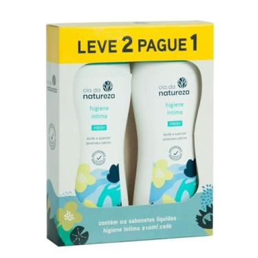 Imagem de Cia da Natureza Combo Sabonete Líquido Íntimo Fresh (2x210ml)