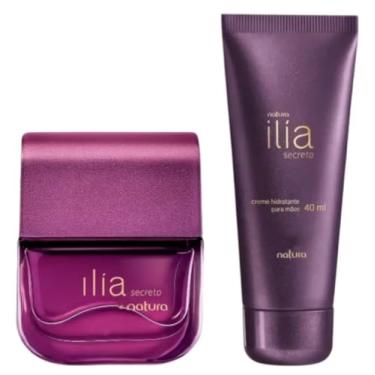 Imagem de Kit Ilía Secreto, Perfume 50ml, Creme Hidratante para Mãos 40ml