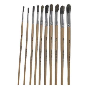 Imagem de PINCEL ARTISTICO REDONDO LONGO 6 ao 24 ATLAS