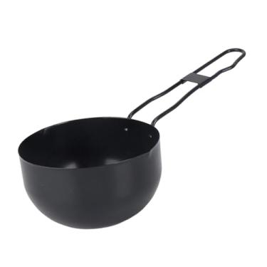 Imagem de Bothyi Mini frigideira de óleo quente com bico, com alça, multiuso, aquecedor, pote de derretimento para regar, aquecer restaurantes, fritar na