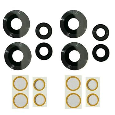 Imagem de 2 conjuntos de lentes traseiras para câmera traseira, vidro de substituição para Motorola Moto G (5G) 2025 XT2517