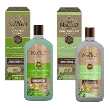 Imagem de Kit Tio Nacho Shampoo & Condicionador Reconstrutor 415mL