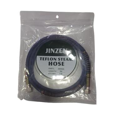 Imagem de Mangueira para Ferro a Vapor Jinzen - 3 Metros - Cor Preta - no-brand